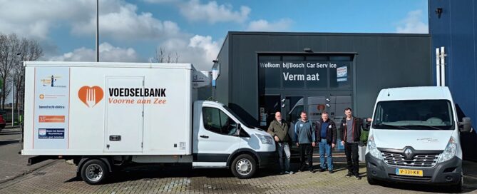 Koelwagen Voedselbank Voorne aan Zee