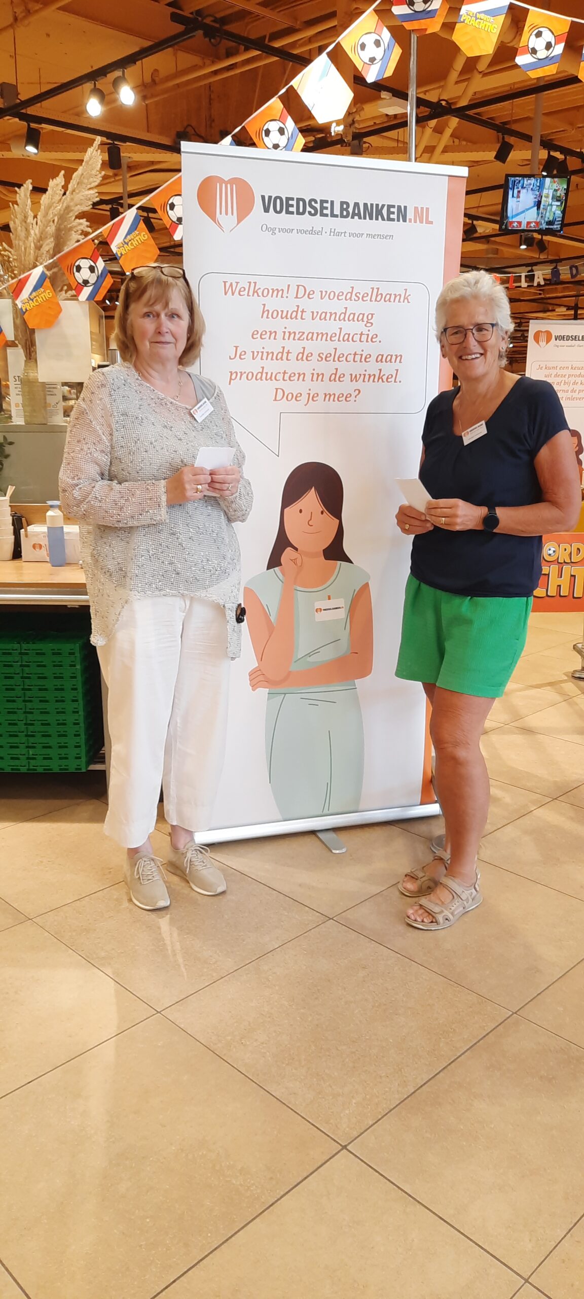 medewerkers winkelactie Jumbo